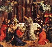 Justus van Gent The Institution of the Eucharist Sweden oil painting artist